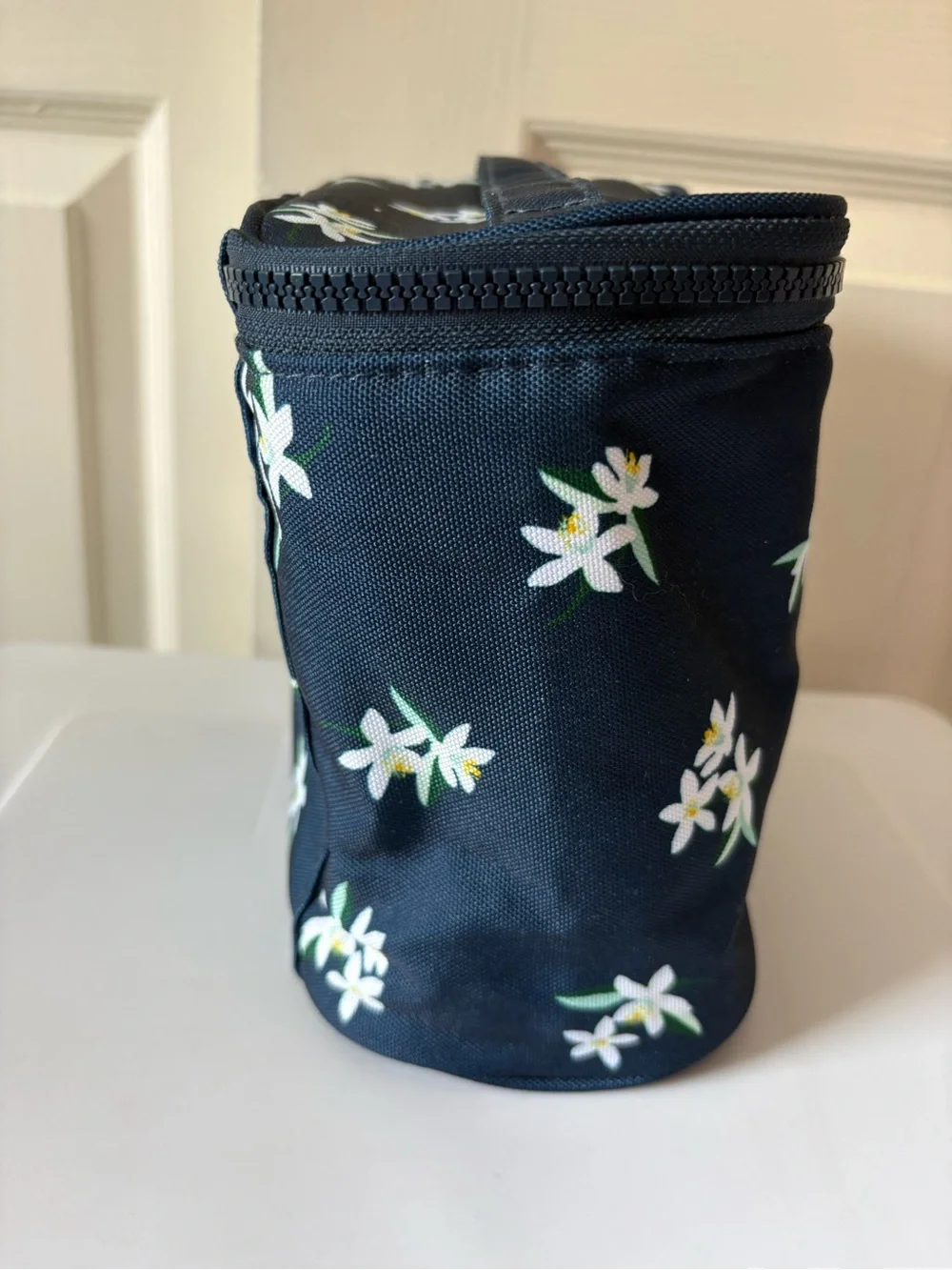 Kate Spade Orange Blossom Toss Floral Insulated Lunch Tote Bag New